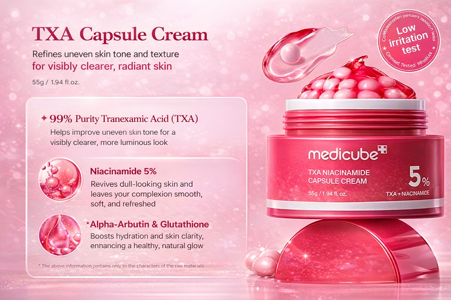 MaCare+ Niacinamide Capsule Cream